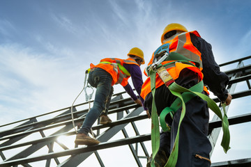 Working from height is a hazard and can cause risk to workers.